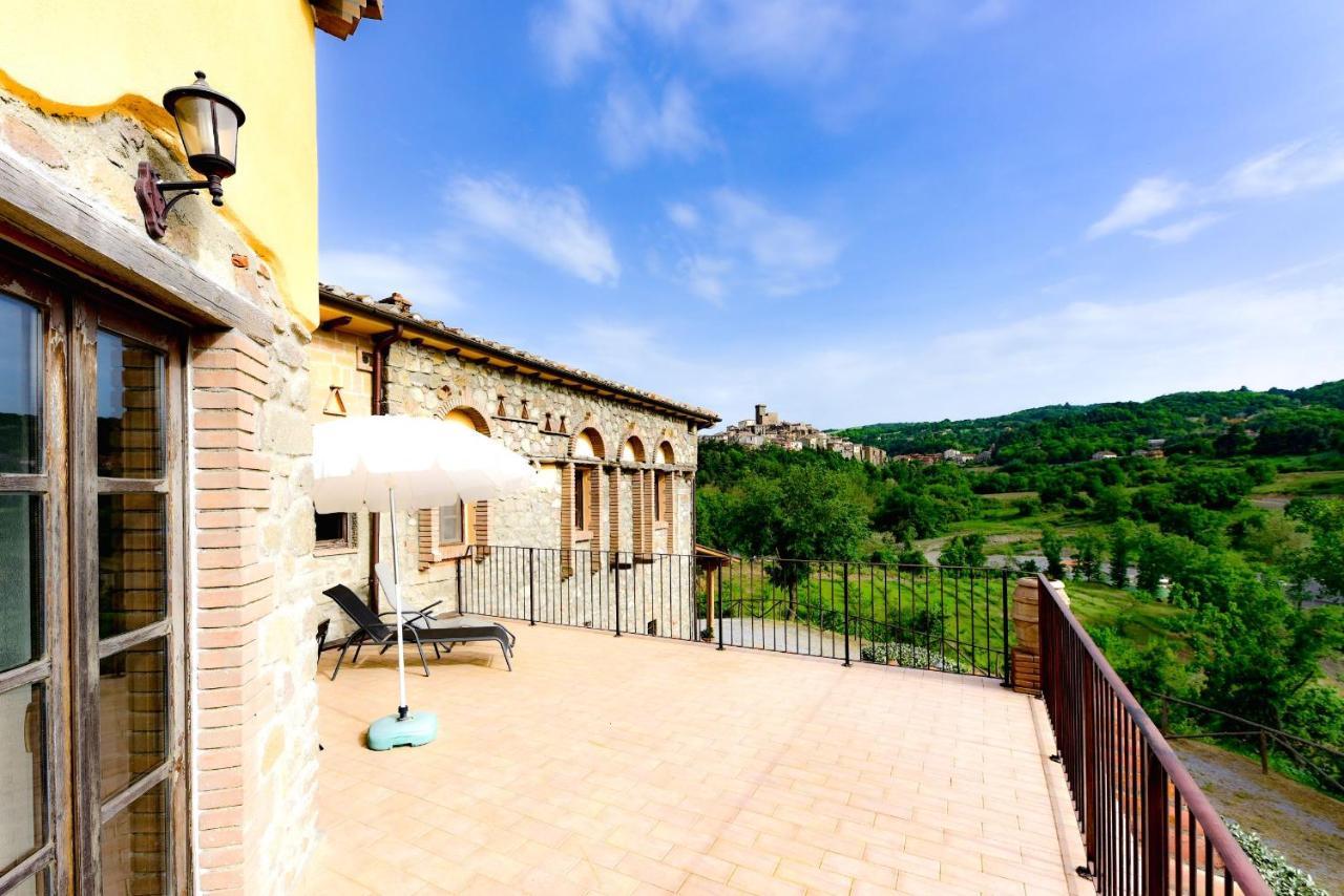 Agriturismo Castello Delle Fornaci - Private Jacuzzi Arcidosso Luaran gambar