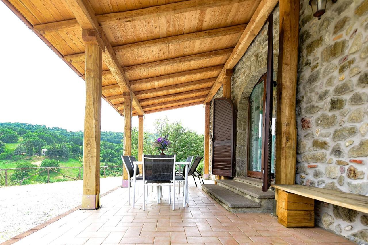 Agriturismo Castello Delle Fornaci - Private Jacuzzi Arcidosso Luaran gambar