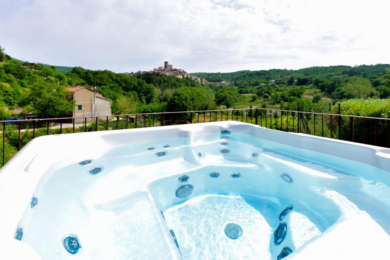 Agriturismo Castello Delle Fornaci - Private Jacuzzi Arcidosso Luaran gambar